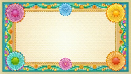 Blank Certificate Template for Achievement, Award, Diploma, or Recognition with Elegant Design Elements