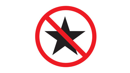 no star icon