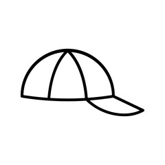 hat icon isolated on background