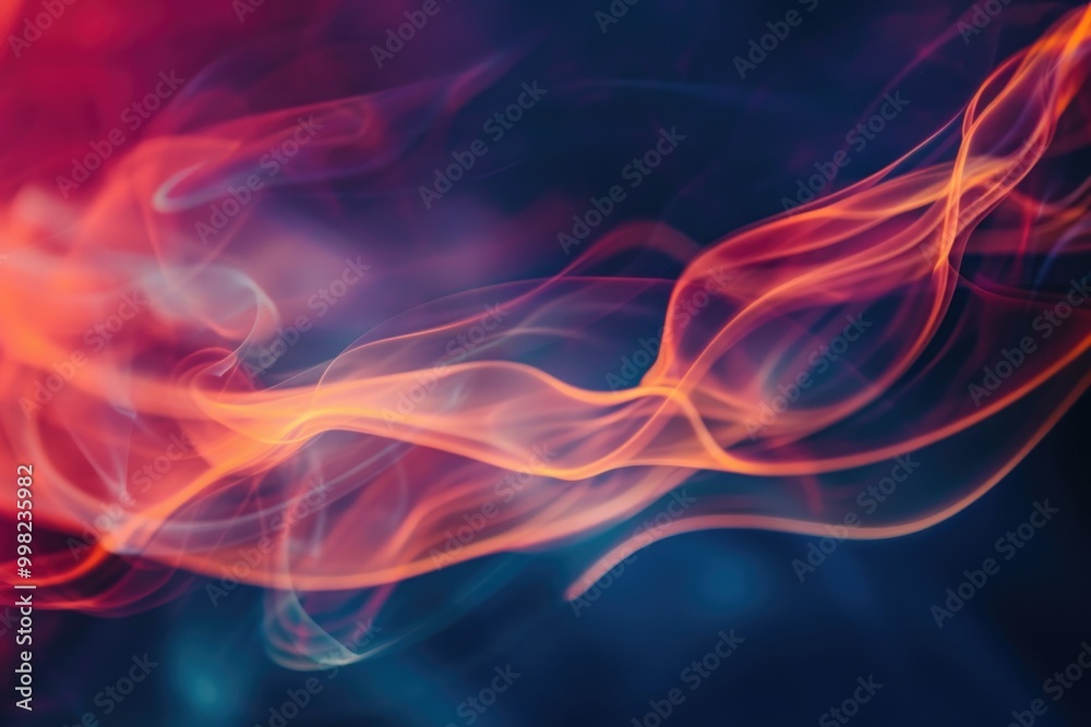 Poster smoke rising from a unknown source, perfect for adding mystery or drama to your project