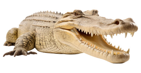 Fototapeta premium PNG Caiman dinosaur reptile animal.