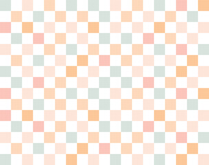 Colorful checkered multi-colored pattern. Pastel  checkered Seamless Pattern, Retro  Grid Texture. 