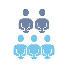 social concept line icon. Simple element illustration. social concept outline symbol design.