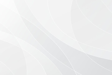 White wavy abstract business background. White and grey soft subtle background. Flowing dynamic curvy lines for websites and social media