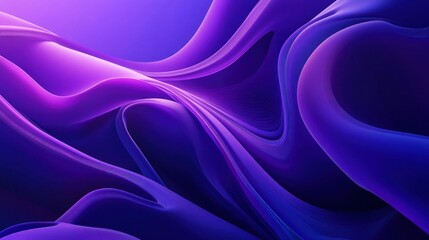 Fototapeta premium Abstract Purple and Blue Swirls