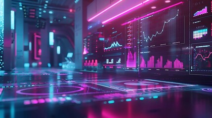 Stock market concept 