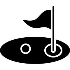 Golf Hole Icon