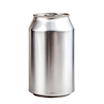 recommend clip art: An aluminum soda can against a transparent background