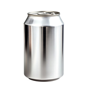 recommend clip art: An aluminum soda can against a transparent background