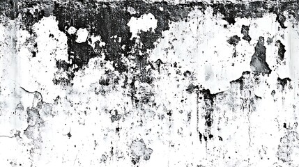 Abstract texture of peeling paint on a wall.