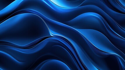 Obraz premium Abstract Blue Swirling Background