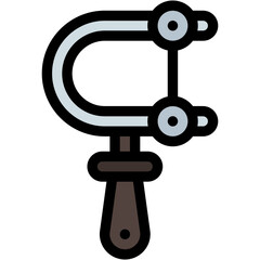 Vector Icon Fretsaw, Construction And Tools, Carpentry, Home Repair, Tools