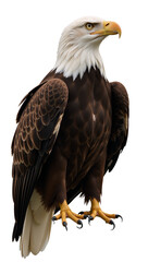 Obraz premium Eagle isolated as a transparent PNG file