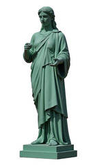 Statue isolated as a transparent PNG