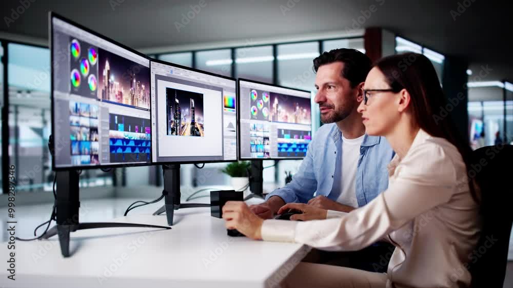 Poster Video Editor Computer Software