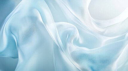 Obraz premium Abstract Blue Fabric