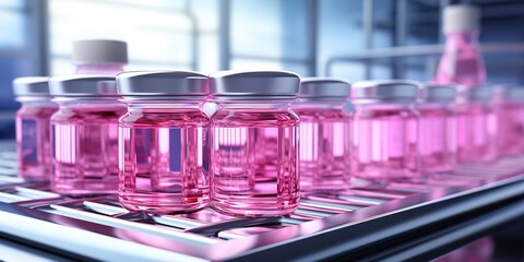 test tubes in laboratory
