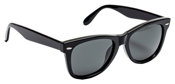 PNG Sunglasses black white background accessories. - Powered by Adobe