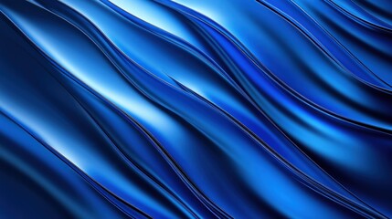 Obraz premium Abstract Blue Waves