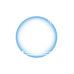 A planet in space with an orbit and comets, vector illustration for presentation design, flyers, banners, stickers