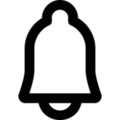 Simple vector icon bell