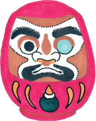 Obraz premium Daruma japon