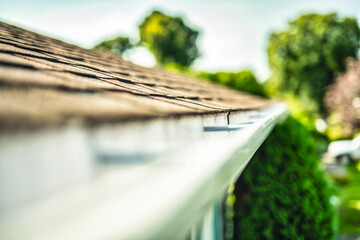 roof shingles closeup shot, picture section with only shingle