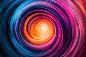 Vibrant swirling colors creating a mesmerizing vortex effect