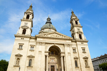 St. Stephen's Cathedral in Budapest city, Hungary.