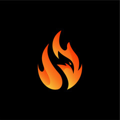 fire vortex logo design, luxury eagle logo, best eagle bird with curved wings logo design template