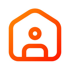 Home icon. home, house, buildings, real estate, home page, property. Vector icon illustration