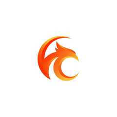 best abstract eagle vector logo design ideas, eagle wings masculine concept logo designs