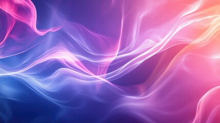 Fototapeta premium Abstract swirling colors in vibrant hues of pink and blue, creating a dynamic visual effect.