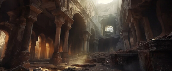 Ancient temple ruins