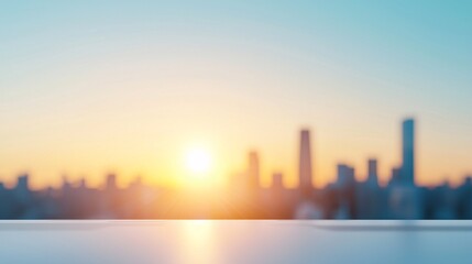 Fototapeta premium Futuristic Cityscape for a Net-Zero Future - Embracing Solar and Wind Energy with Innovative Clean Technology and Energy Efficiency Solutions