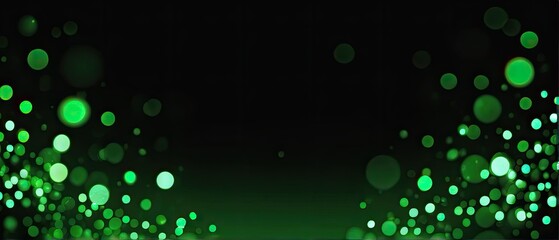 Green Bokeh Background