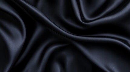 Obraz premium Create a sleek and professional backdrop for showcasing objects with this high-quality black cloth fabric backdrop. Its versatile design allows it to be used for various purposes