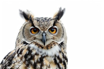 Obraz premium owl isolated on white background