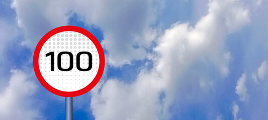 speed limit sign