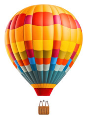 Fototapeta premium PNG Balloon aircraft vehicle white background.