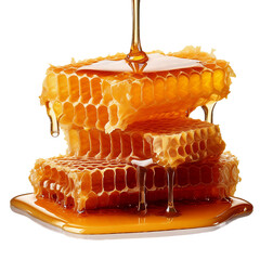 Honeycomb PNG isolated on Transparent background