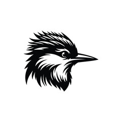 bird head silhouette vector