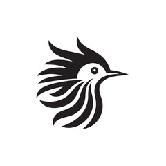 bird head silhouette vector