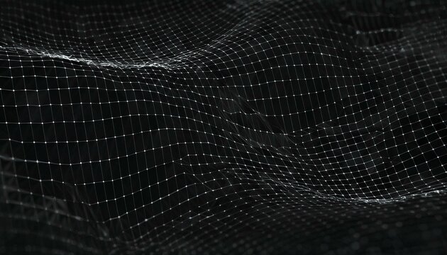 Cyber big data flow blockchain indigo data fields network line connect to the stream. Abstract digital connection dots. Technology background.
