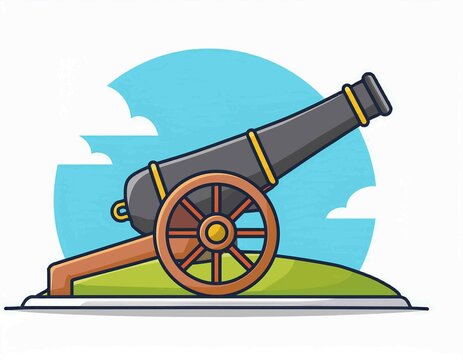 recommend clip art: cannon vector