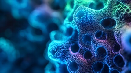 Colorful Abstract Coral Texture