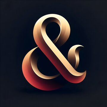 & logo, and icon, how the ampersand-shaped logo enhances brand identity