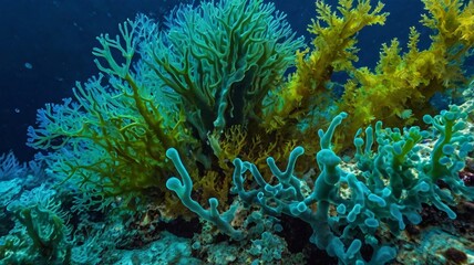 Obraz premium Photosynthetic bacteria and algae