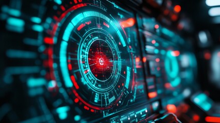 Futuristic Digital Interface