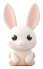 Obraz premium PNG Mammal animal white bunny.